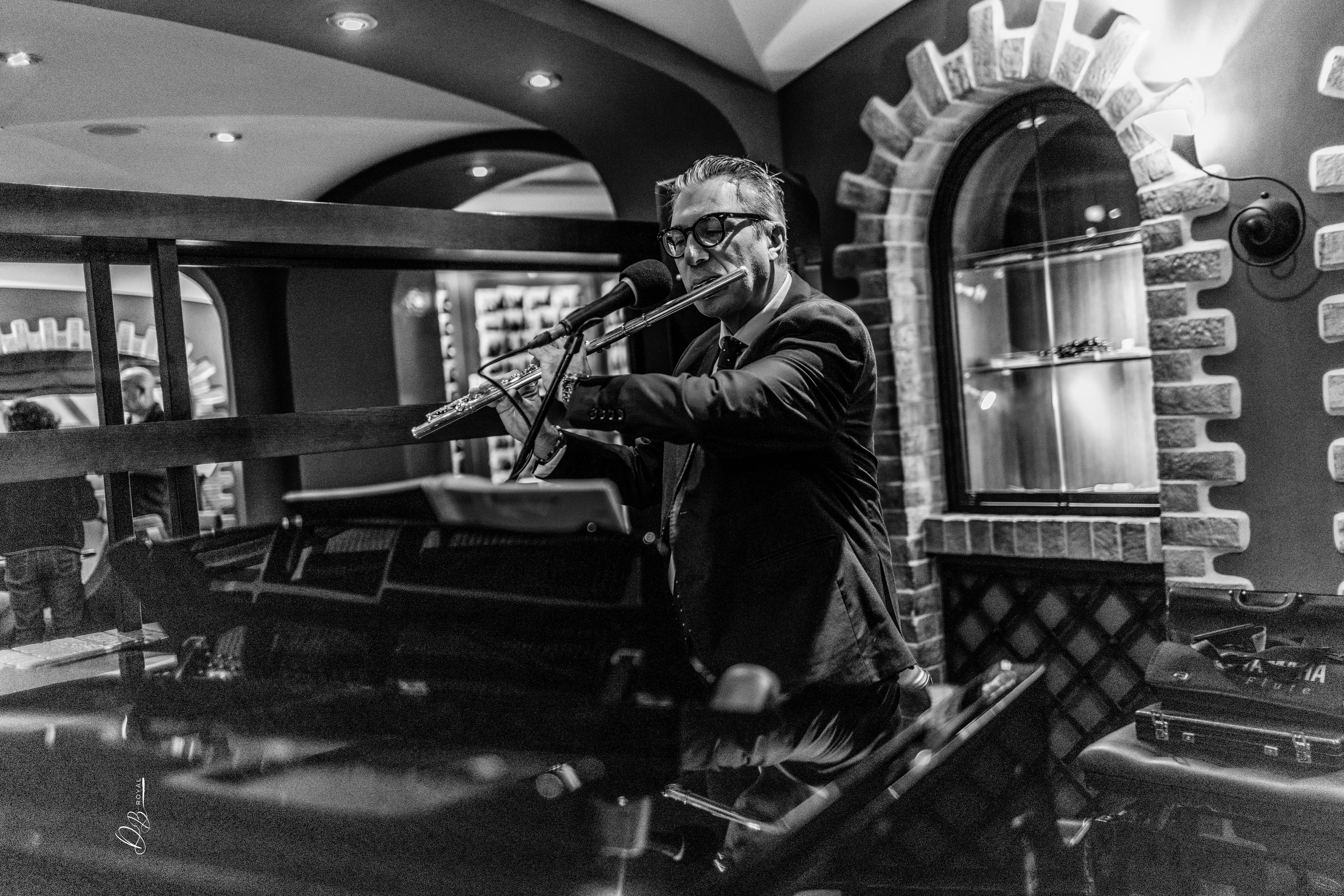 Garden wedding reception